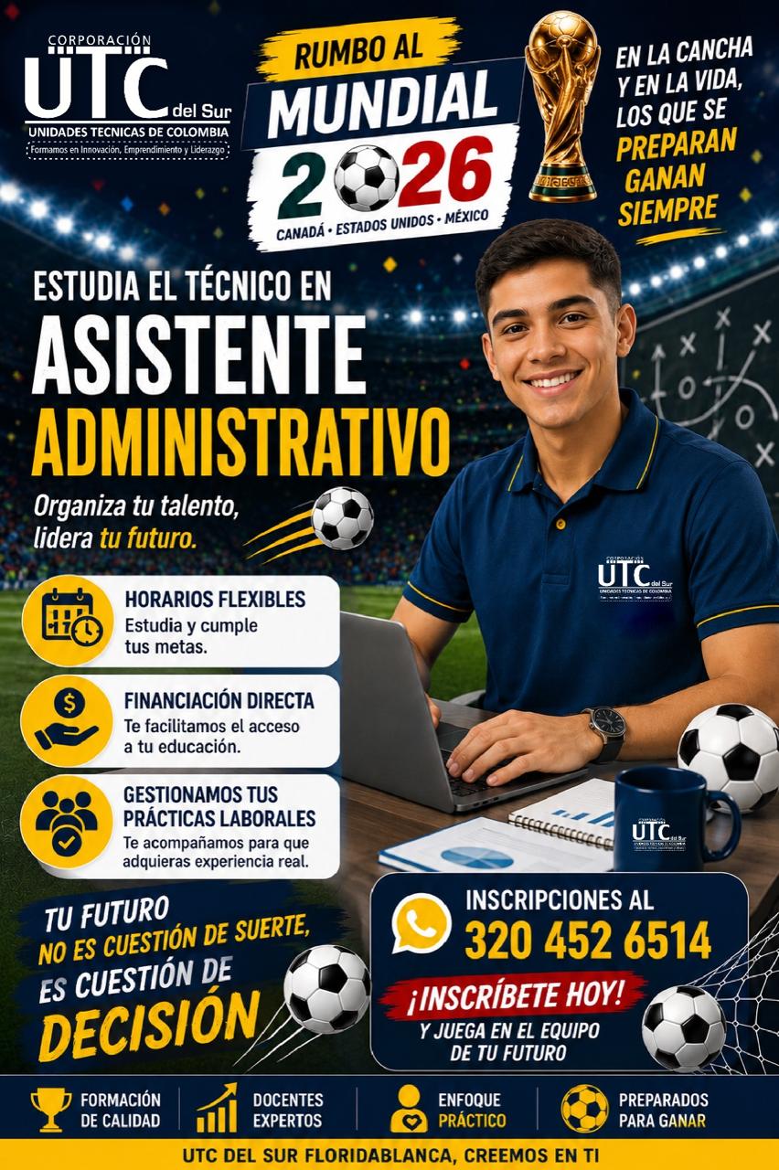 Técnico en Asistente Administrativo