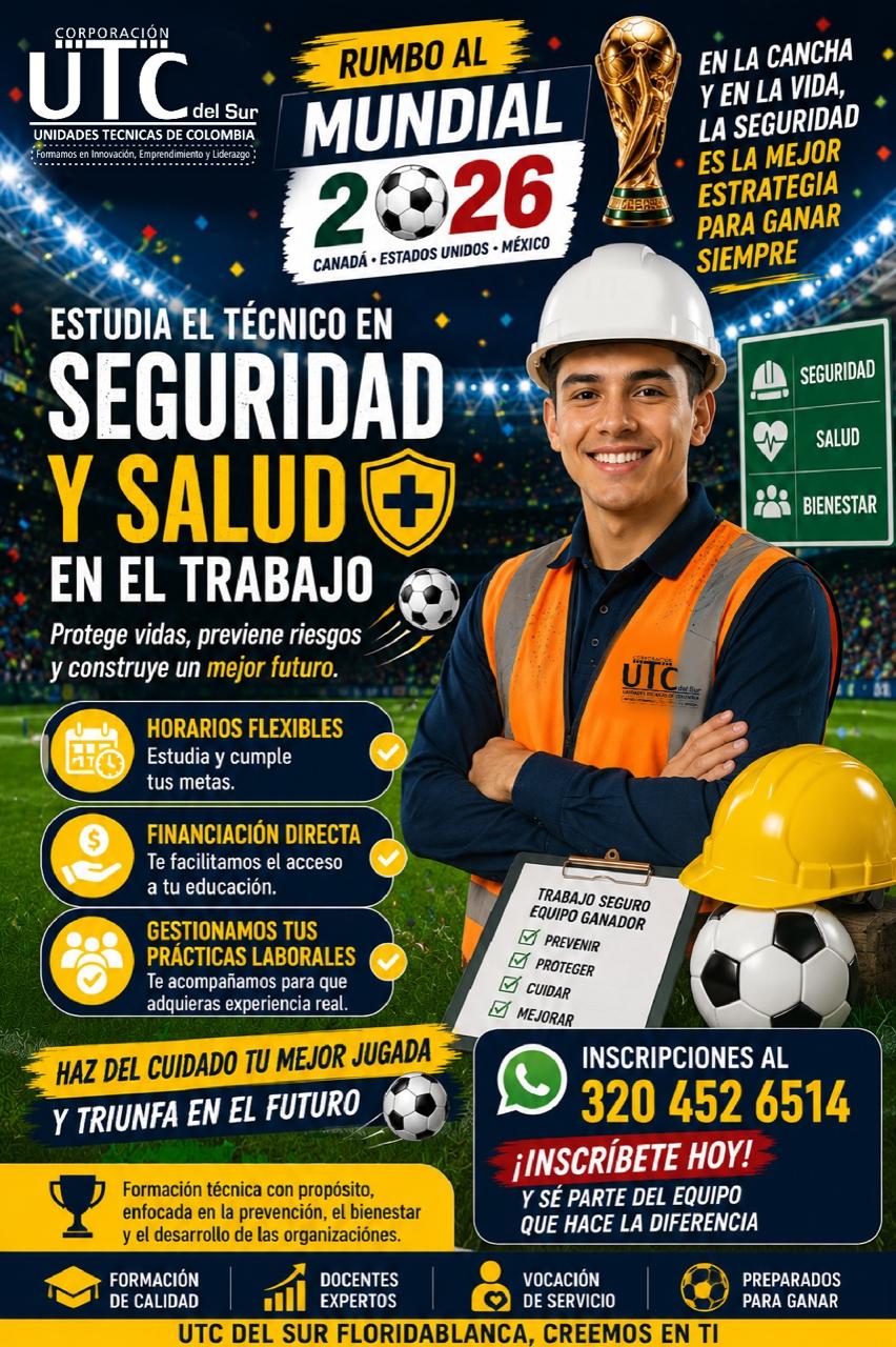 Técnico en Seguridad y Salud en el Trabajo
